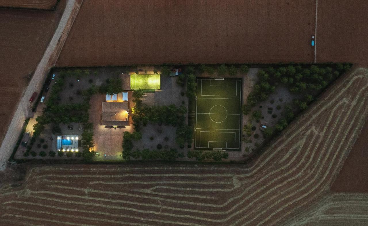 La Finca de Tomás - 5 Estrellas - Fútbol 7, Piscina Cubierta&Pádel Villa Mota Del Cuervo Esterno foto